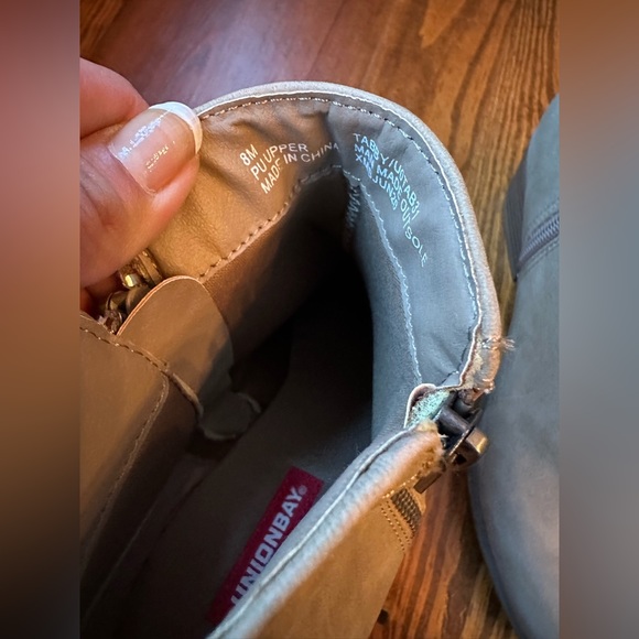 Unionbay Women’s Tabby Suede Booties - Picture 6 of 7